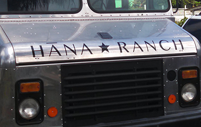 Hana Ranch Vehicle Vinyl